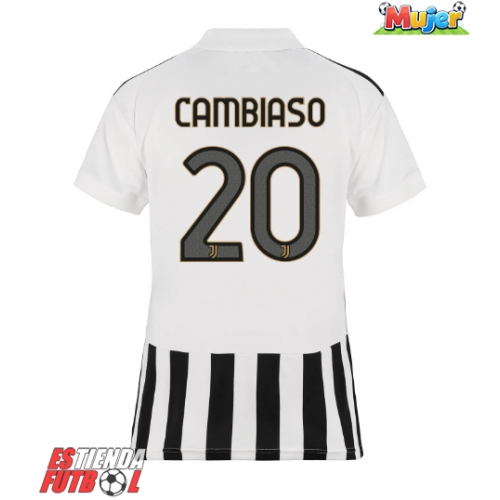 Juventus Andrea Cambiaso #20 Primera Equipación Mujer 2026-27 Manga Corta